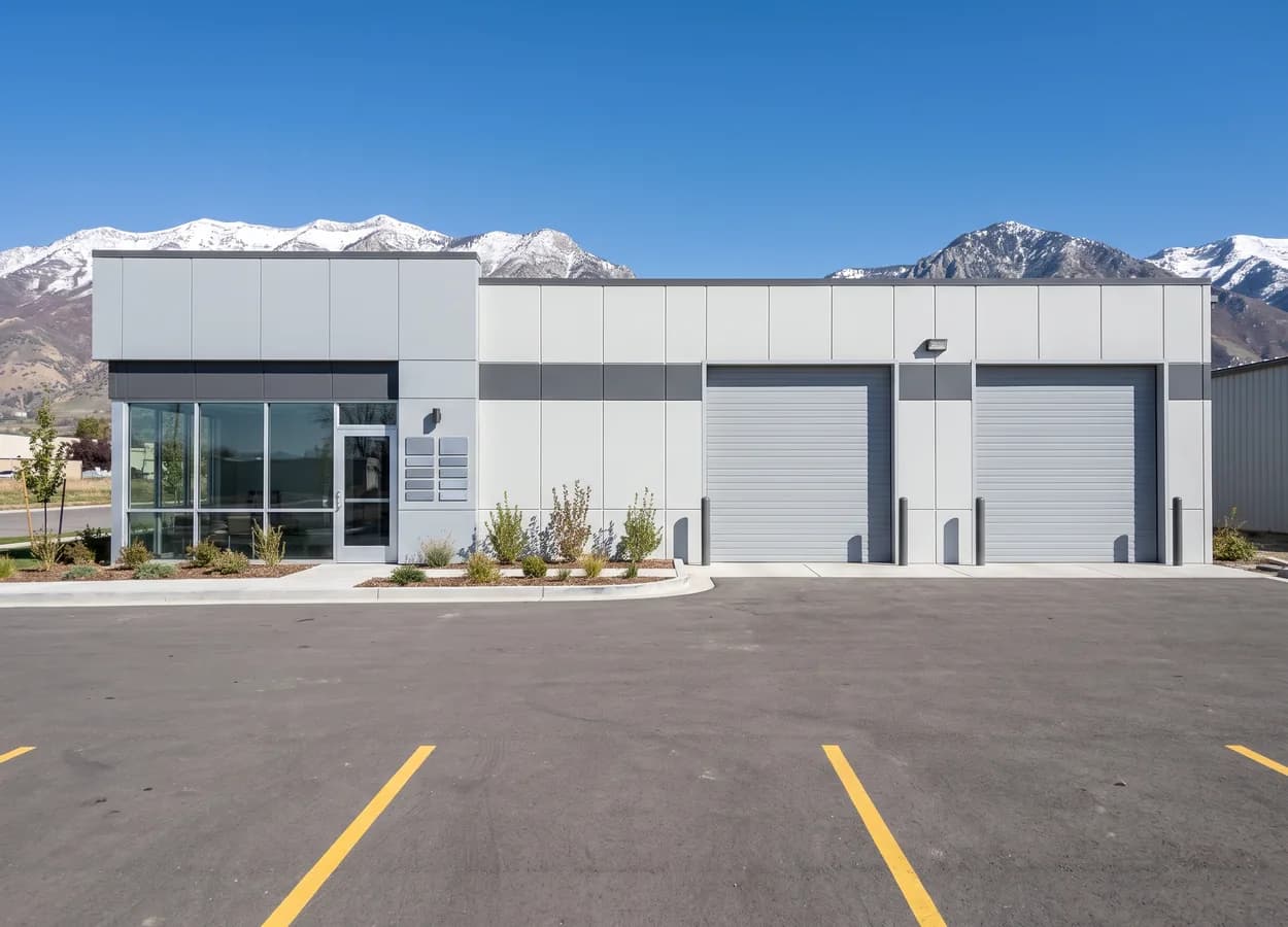 exterior of a trusted collision repair shop
